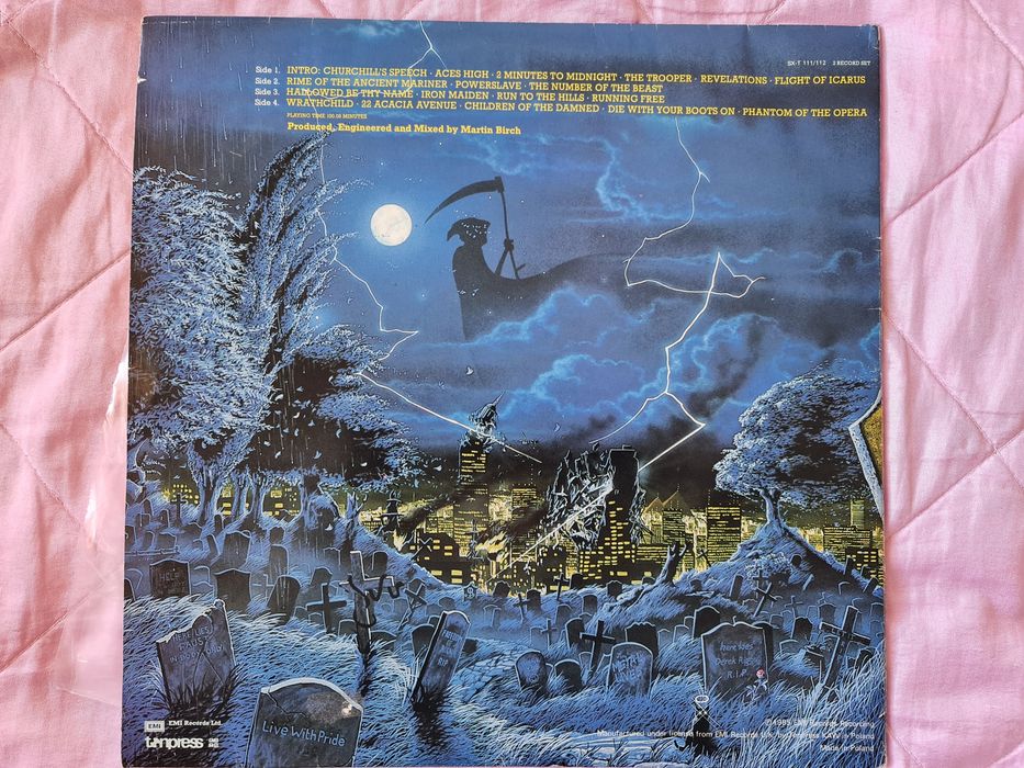 Битълс, Малмстийн, Iron Maiden, Deep Purple.. Грамофонни плочи