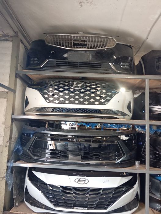 Kia Hyundai передний бампер в сборе в оригинале прямой с Корей