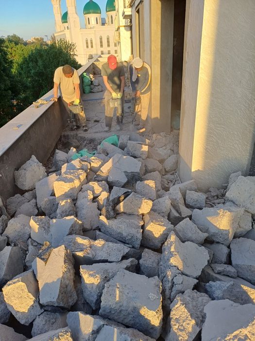 Beton buzush teshish kesish transha xizmati mavjud toshkent shaxar bo'