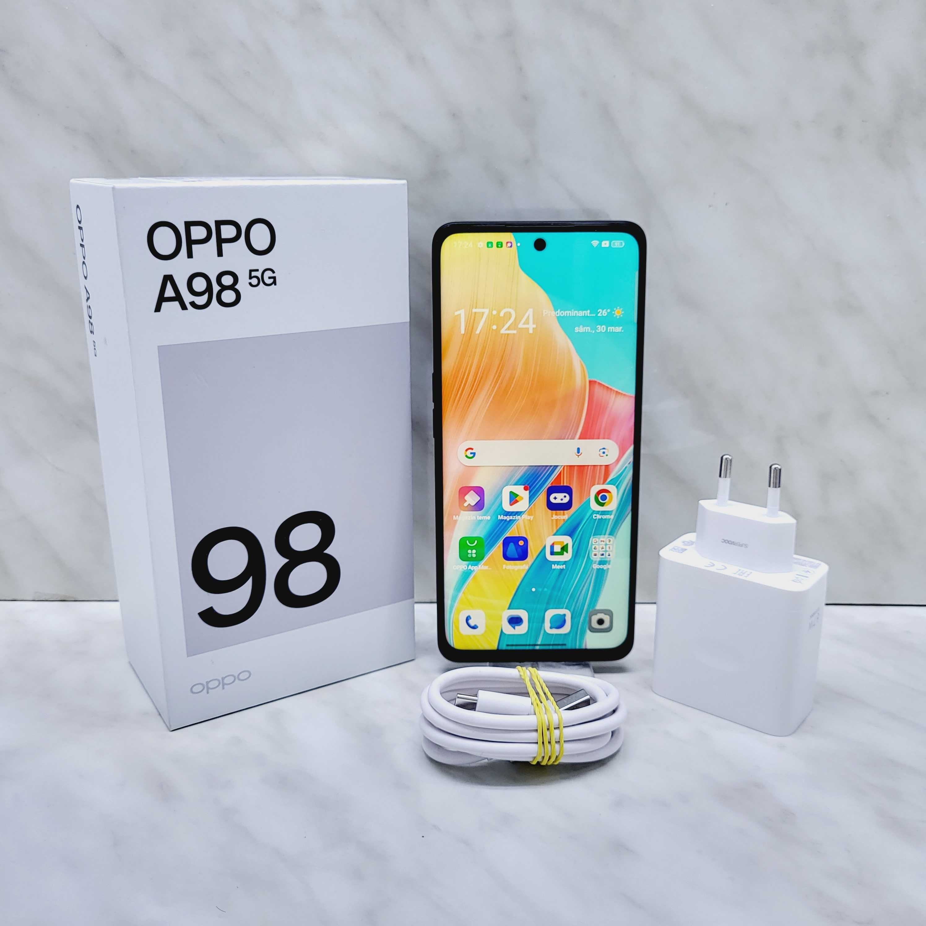 Oppo A98, Dual SIM, 256GB, 8GB RAM, Zeus Amanet Militari 24880