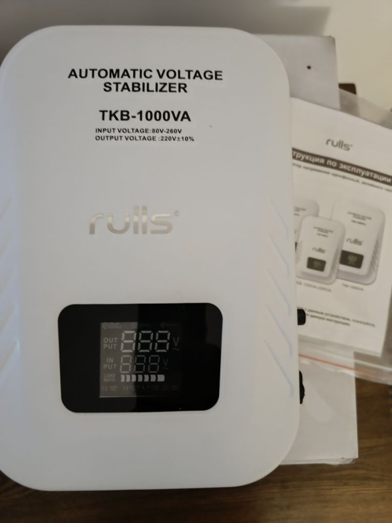Продам стабилизатор rulls 1000va