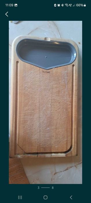 Tigaie Wok Tefal So Chef, 28 cm, inductie +fund de lemn Tefal, uzate