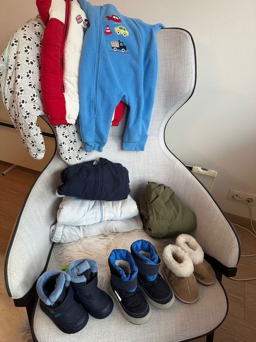 Зимни дрешки за момченце 68/74 - от 0 до 35лв.