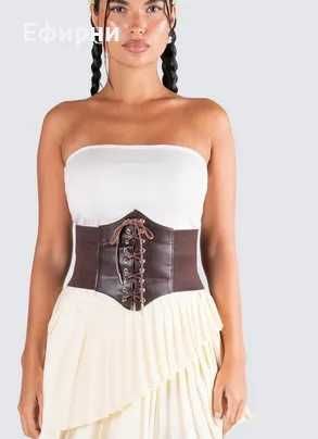 Черен колан корсет,  Ластичен колан, Черен корсет, Широк колан