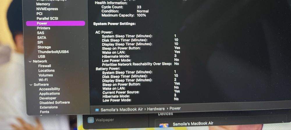 Macbook Air 13” M2 2022