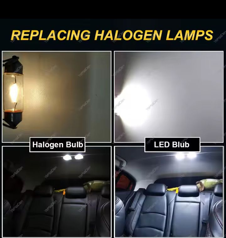 Интериорни лед светлини C5W LED
