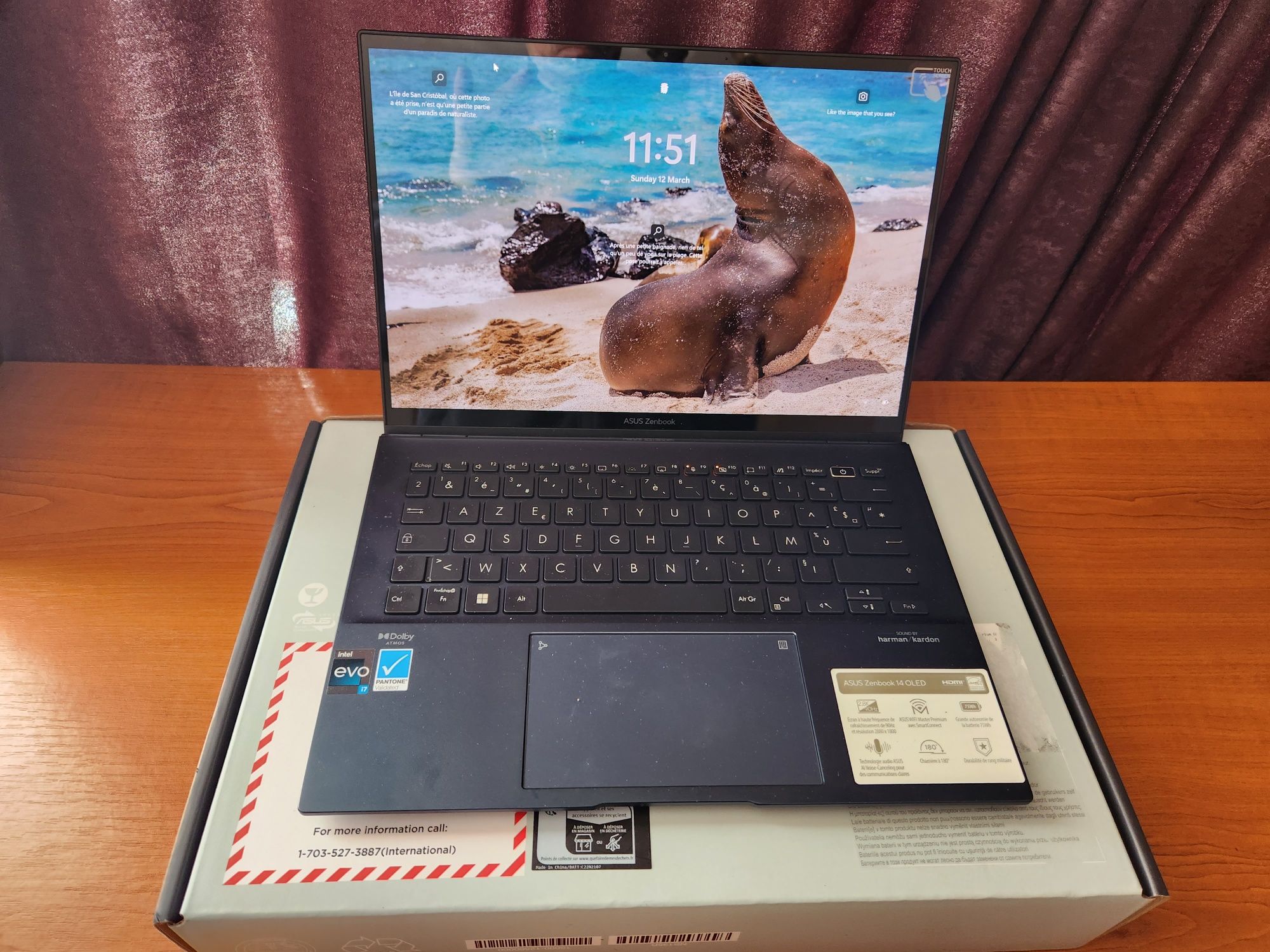 Laptop touchscreen Asus Zenbook 14 OLED UX3402ZA