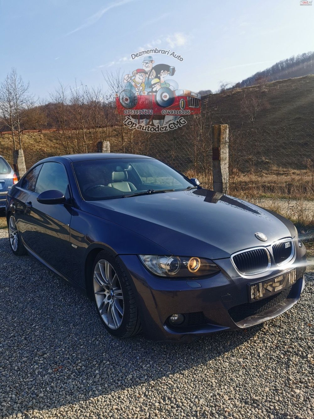 Dezmembrez bmw seria 3 e92 m pachet 2007 2. 0d n47d20a cod culoare a22