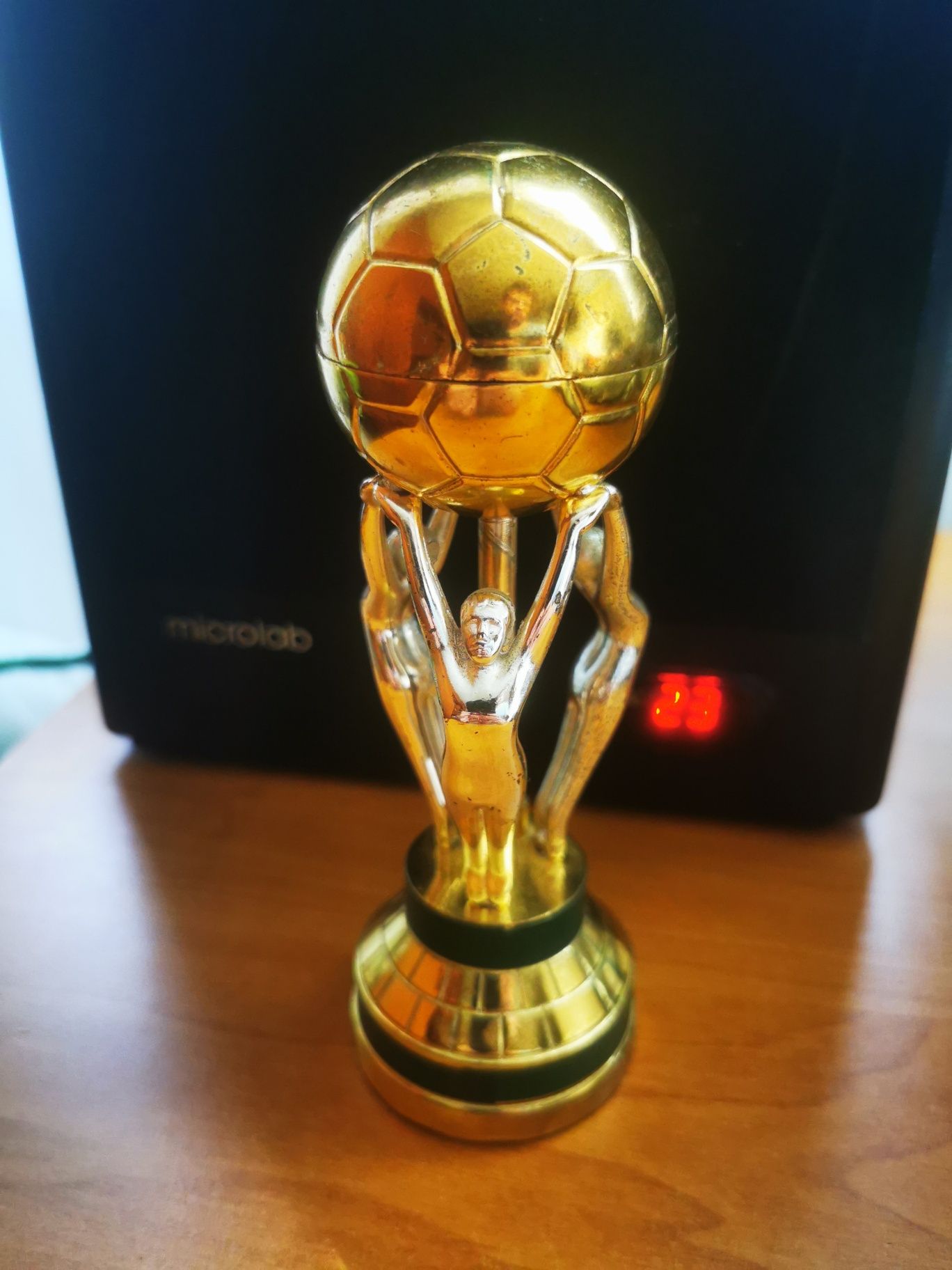 Bricheta Trofeu fotbal  / Macheta World Cup metalica