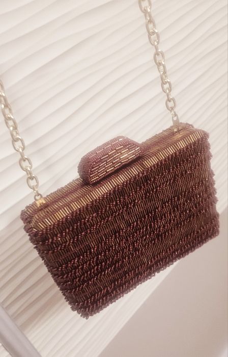 Дамски оригинален клъч на марката MALIPARMI.