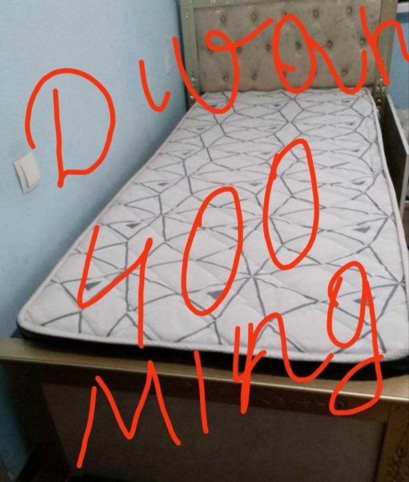 Divan tez va arzon sotiladi 400ming divan 50ming matras