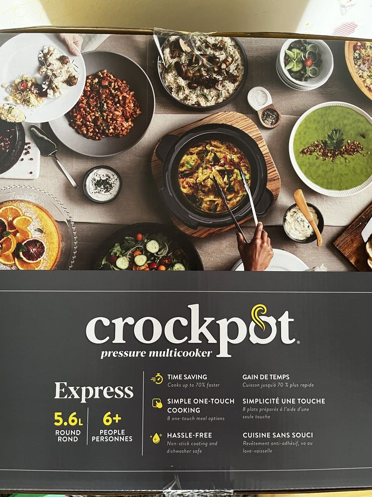 Multicooker cu gatire sub presiune Crock-Pot Express