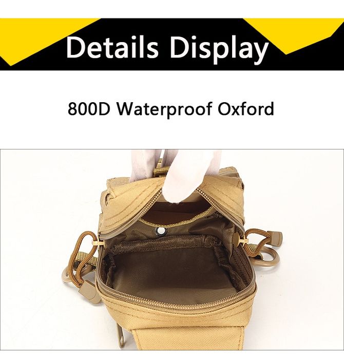 Borsetă tactică de piept/spate.Imposibil de rupt.Waterproof.Ajustabila