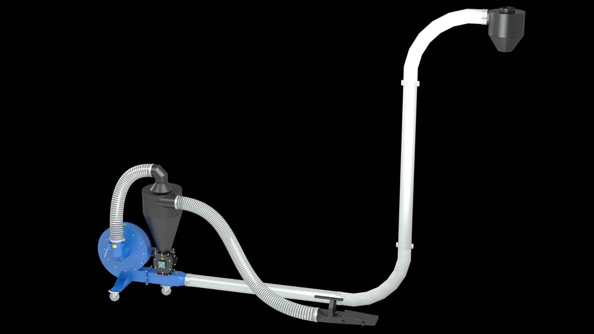 Transportor pneumatic de cereale PTZ-11 Productivitate: 8 t/h NOU