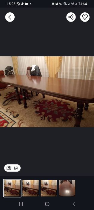 Стол гостиныи без сәуле