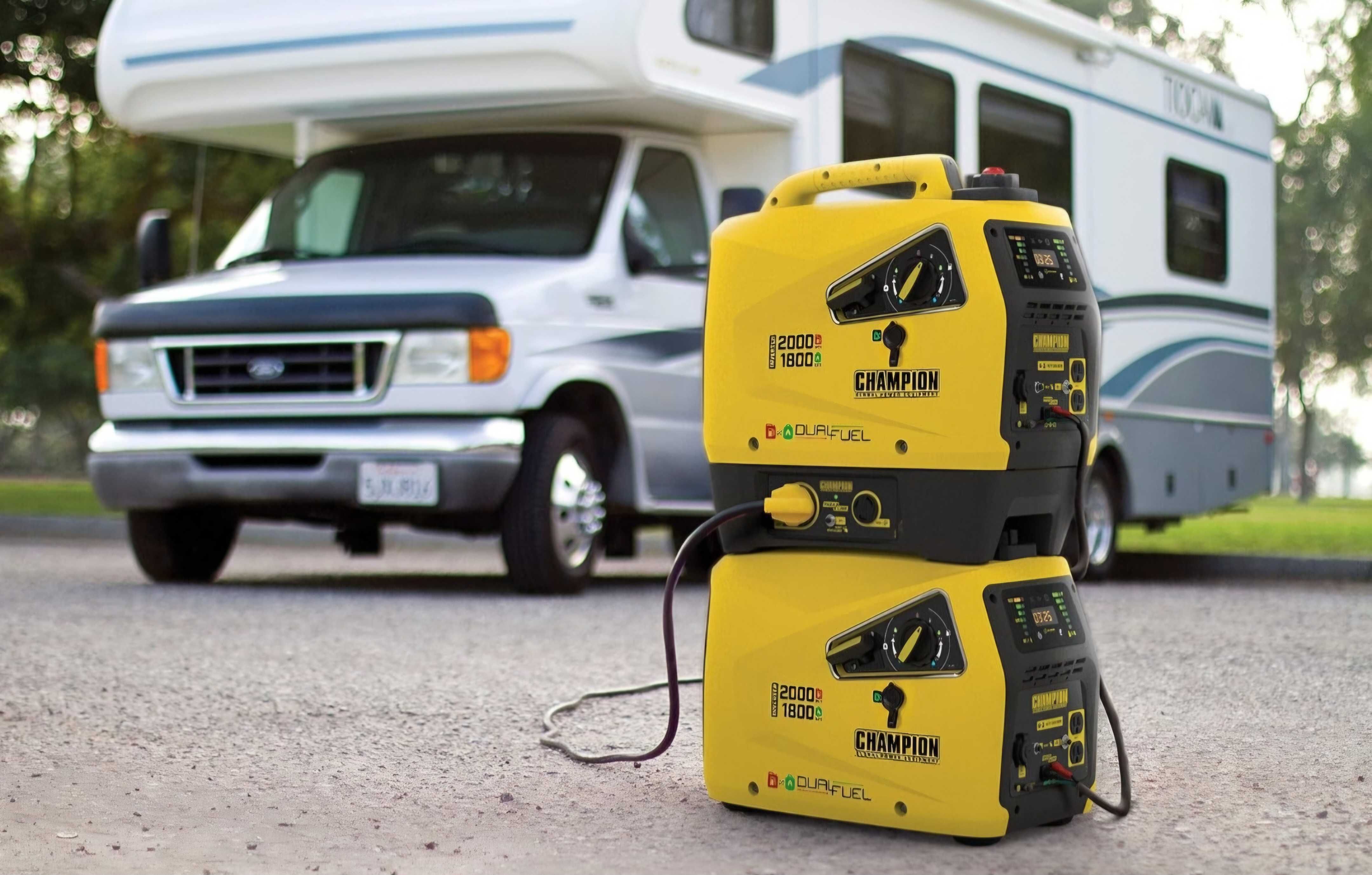 Инверторен генератор Champion dual fuel 2kw газ, бензин