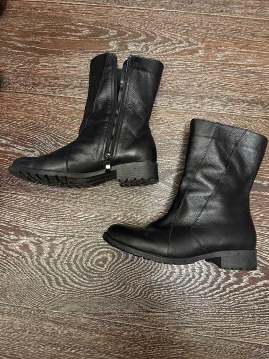 ботинки женские натуральная мягкая кожа