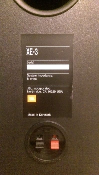 Boxe JBL! XE3 3-Way Loudspeaker System Made in Danemark10/10