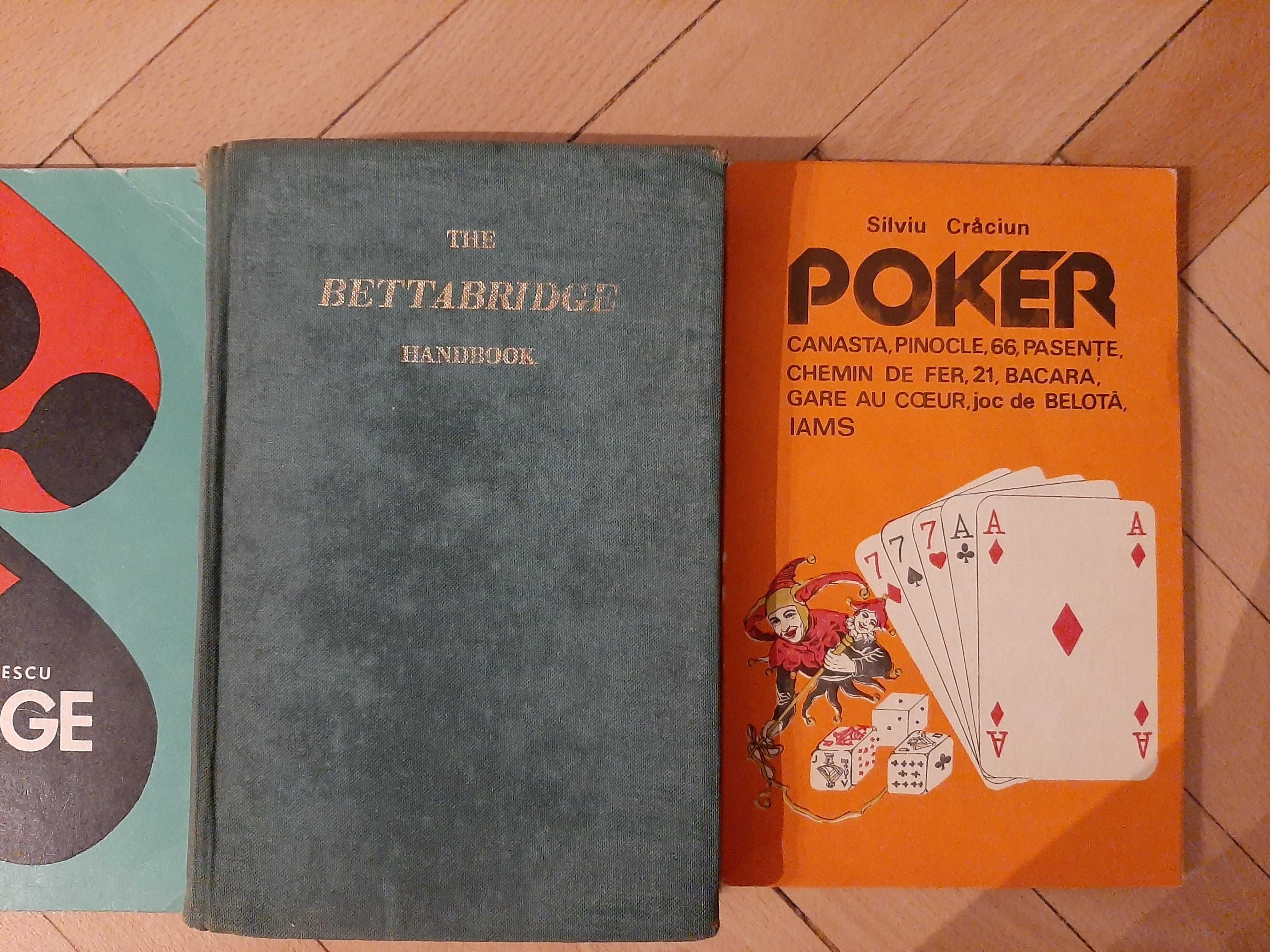 Poker, Canasta, Pinocle, 66, pasente, chemin de fer, 21, bacara