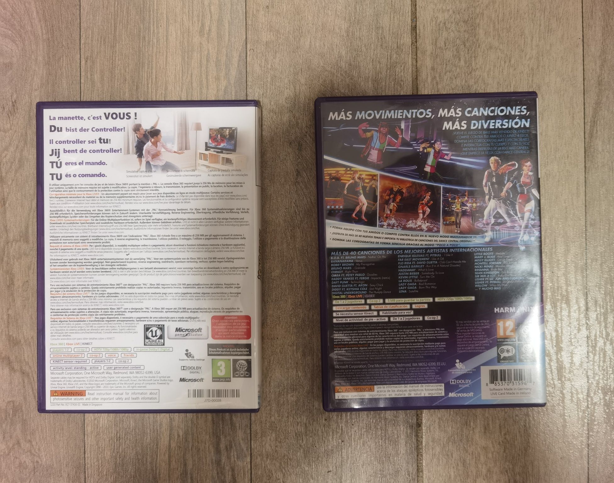 Jocuri video Dance Central 2 Kinect xbox360 Adventures kinect xbox 360