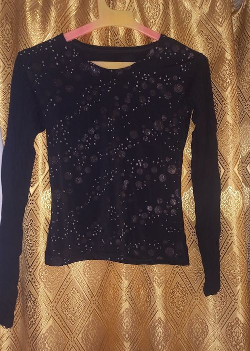 Дамска блестяща блуза