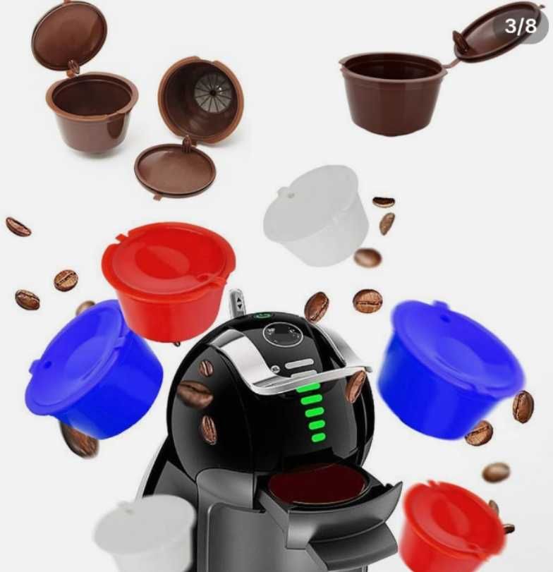 DOLCE GUSTO многоразовые капсулы для кофе.