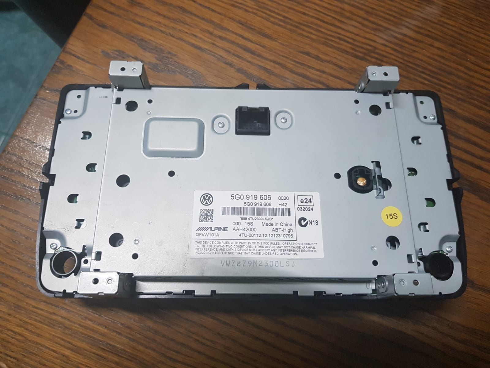 Vand display fara rama si unitate muzica Harman Kardon Golf 7