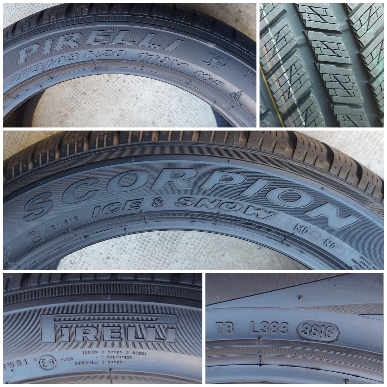 O bucată 275/45 R20 M+S iarnă - una Michelin Pirelli