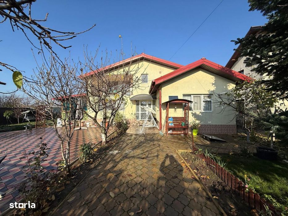 Vila P+1 ,3 dormitoare-living,Complet utilata,Teren 517mp,Sistem fotov