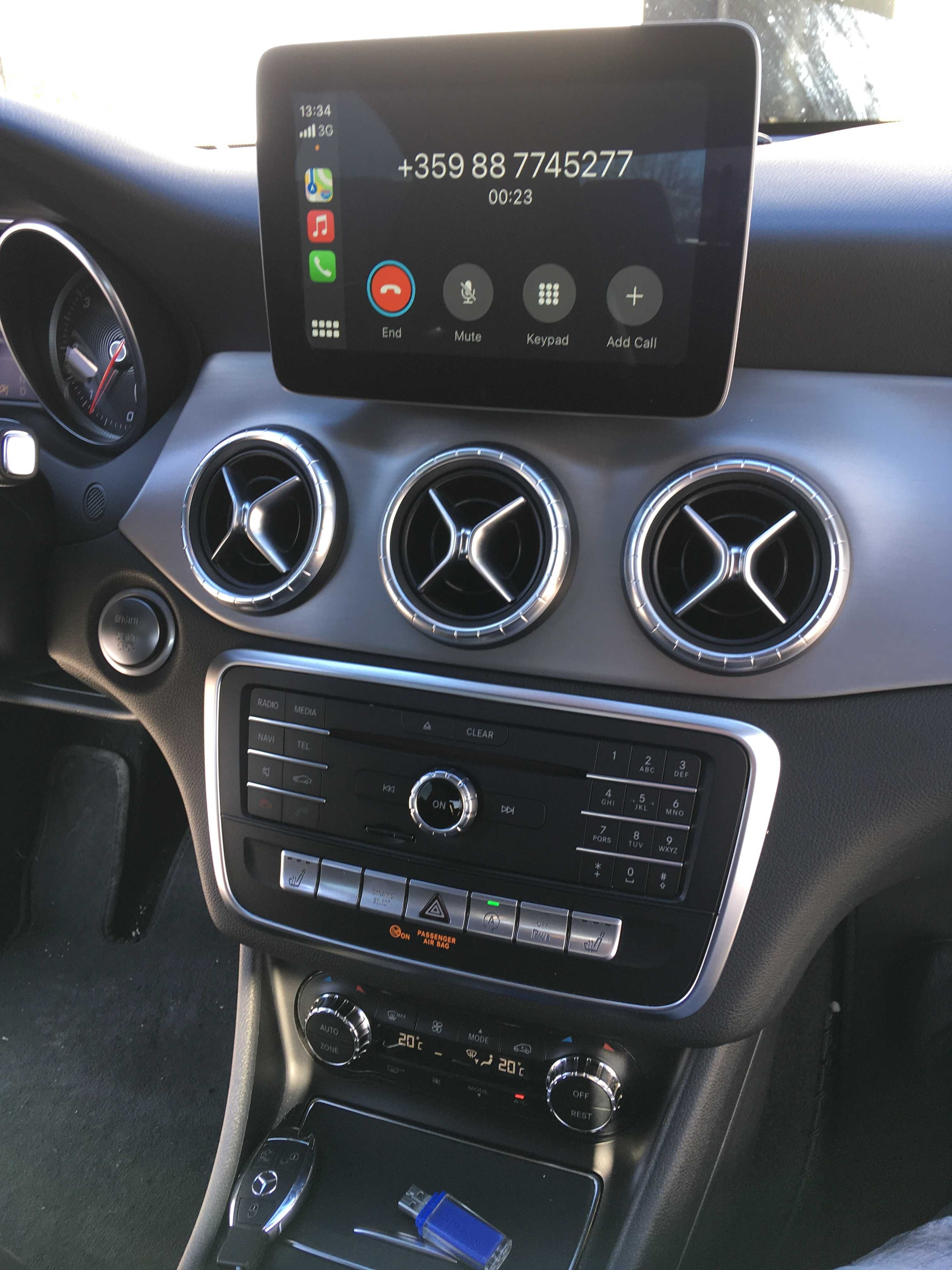 Mercedes Активиране на Android Auto Отключване Apple CarPlay Ъпдейт