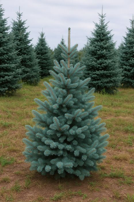 Голубая Ель есть разные виды