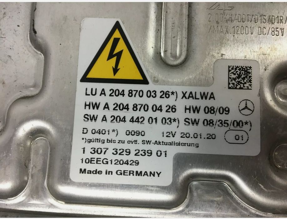 Balast Xenon 1307329239 Mercedes Benz
