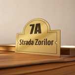 Placute de Strada Gravate si Inscriptionate Personalizat