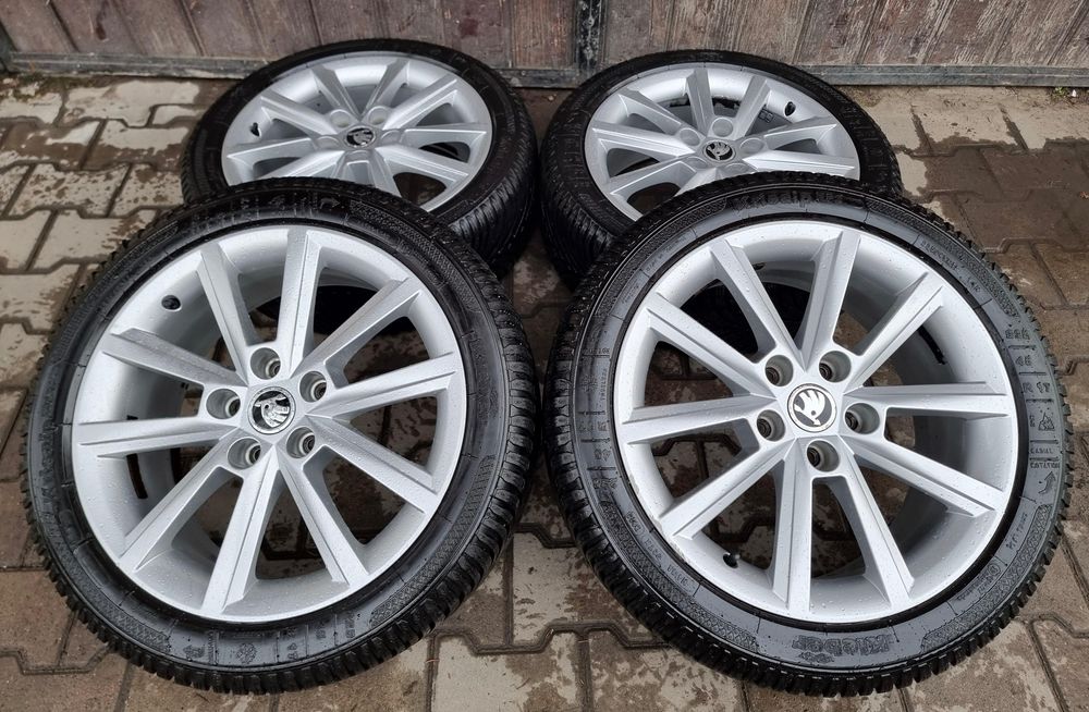 Jante Roti IARNA R17 2020 8mm Skoda Octavia 3 Vw Golf Seat Leon 5x112