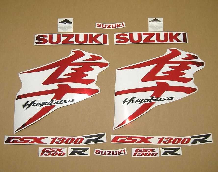 Стикери Сузуки Хаябуса 2-ра генерация различни цветове Suzuki hayabusa