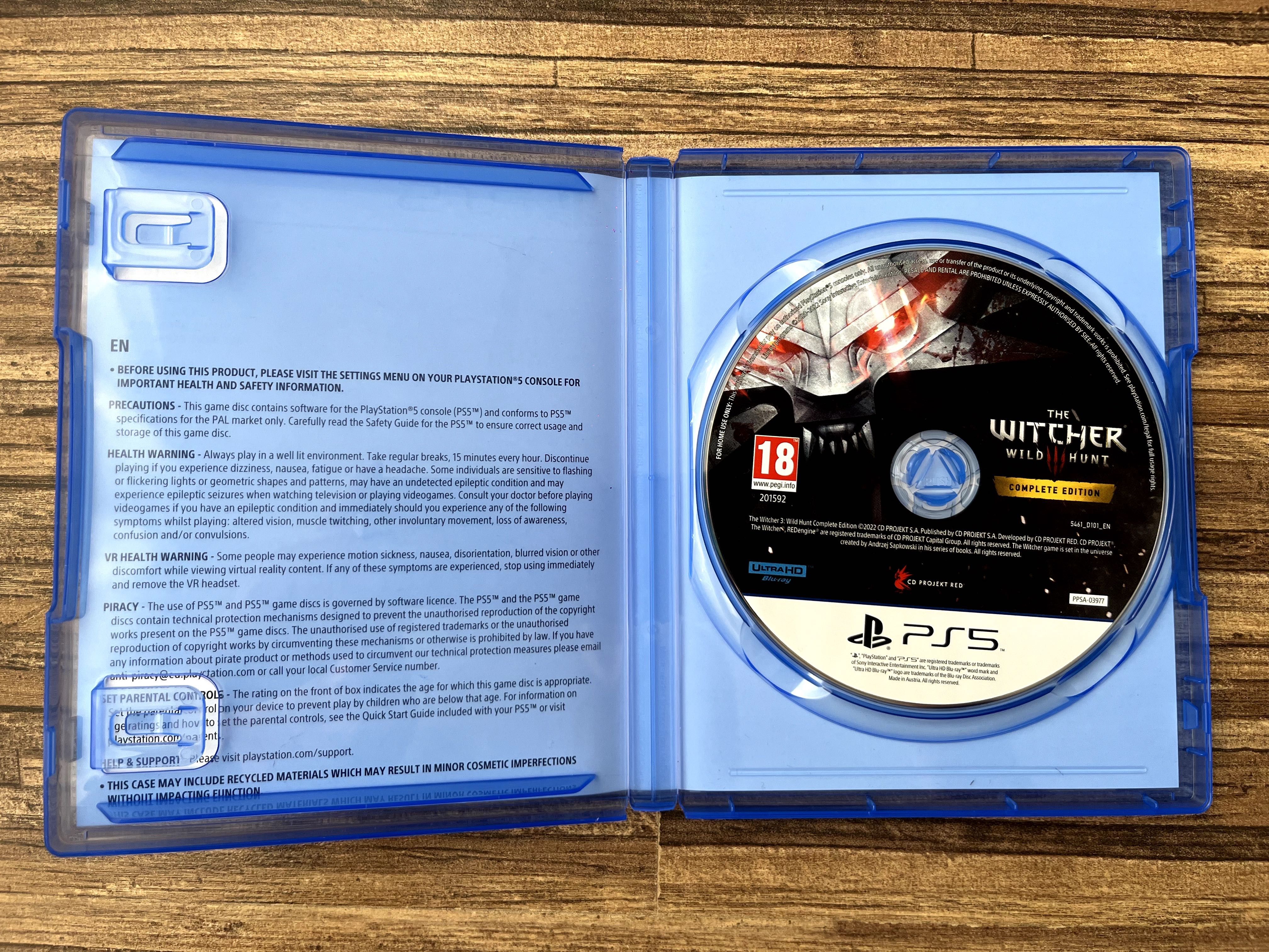 CD PROJEKT The Witcher III Wild Hunt [Complete Edition] (PS5)