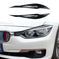 Pleoape Faruri Bmw F30 F31 F34 F35 2011-2019 Negru Lucios