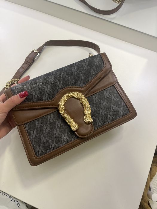 Черна и кафява чанта