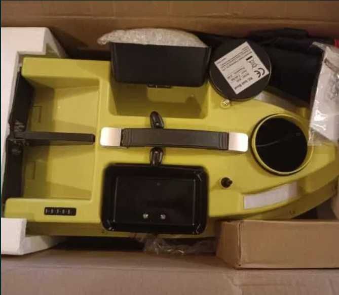 Лодка за захранка D19 GPS-100 точки 12000mAh батерия сак LED светлини