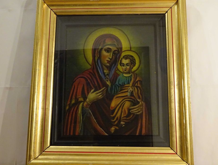 Icoana pe lemn ‘Maica Domnului cu Pruncul’ - Hodighitria