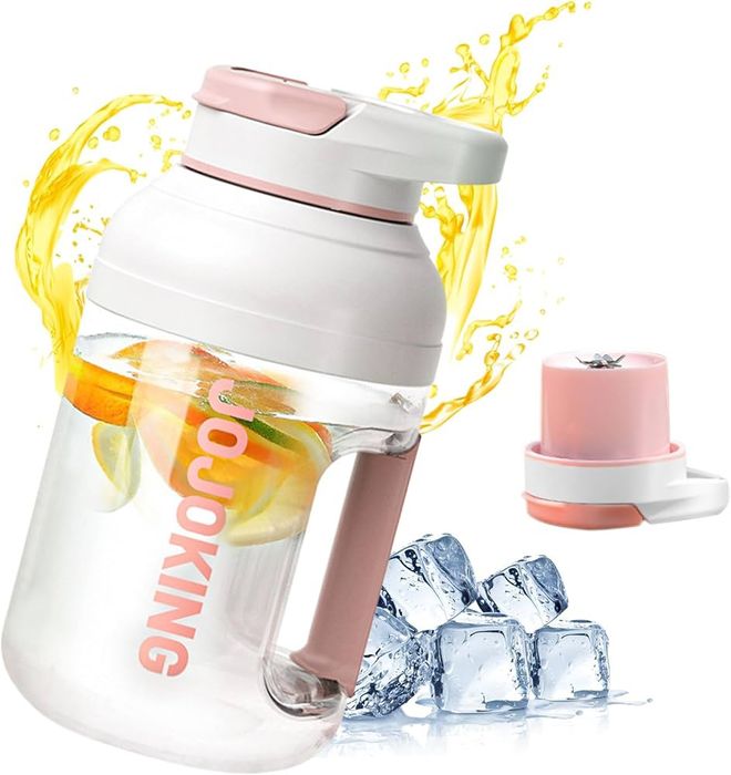 Голяма 1.5л.Преносима бутилка блендер за суми ,сокове, шейкове и други