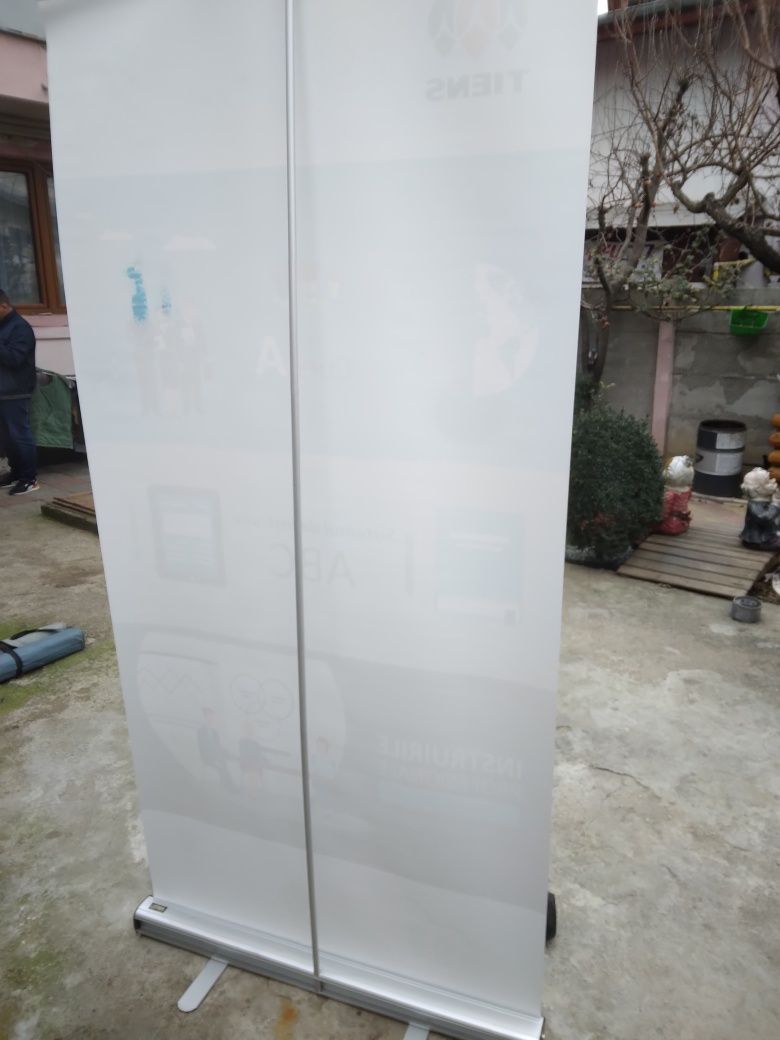 Roll UP Vision . Panou publicitar .Stand suport reclama .Banner Reclam