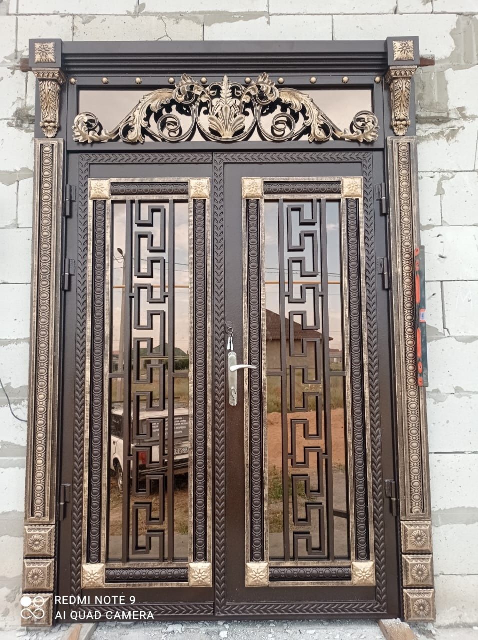 Дверей Козырьков калитки балконные перила ОградокKoваные издeлия, Рeше