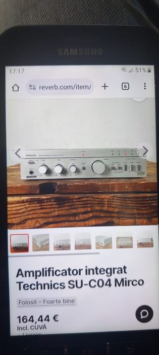 Amplificator vintage Technics su - co4