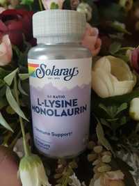 Solaray l lysine monolaurin L-lizin