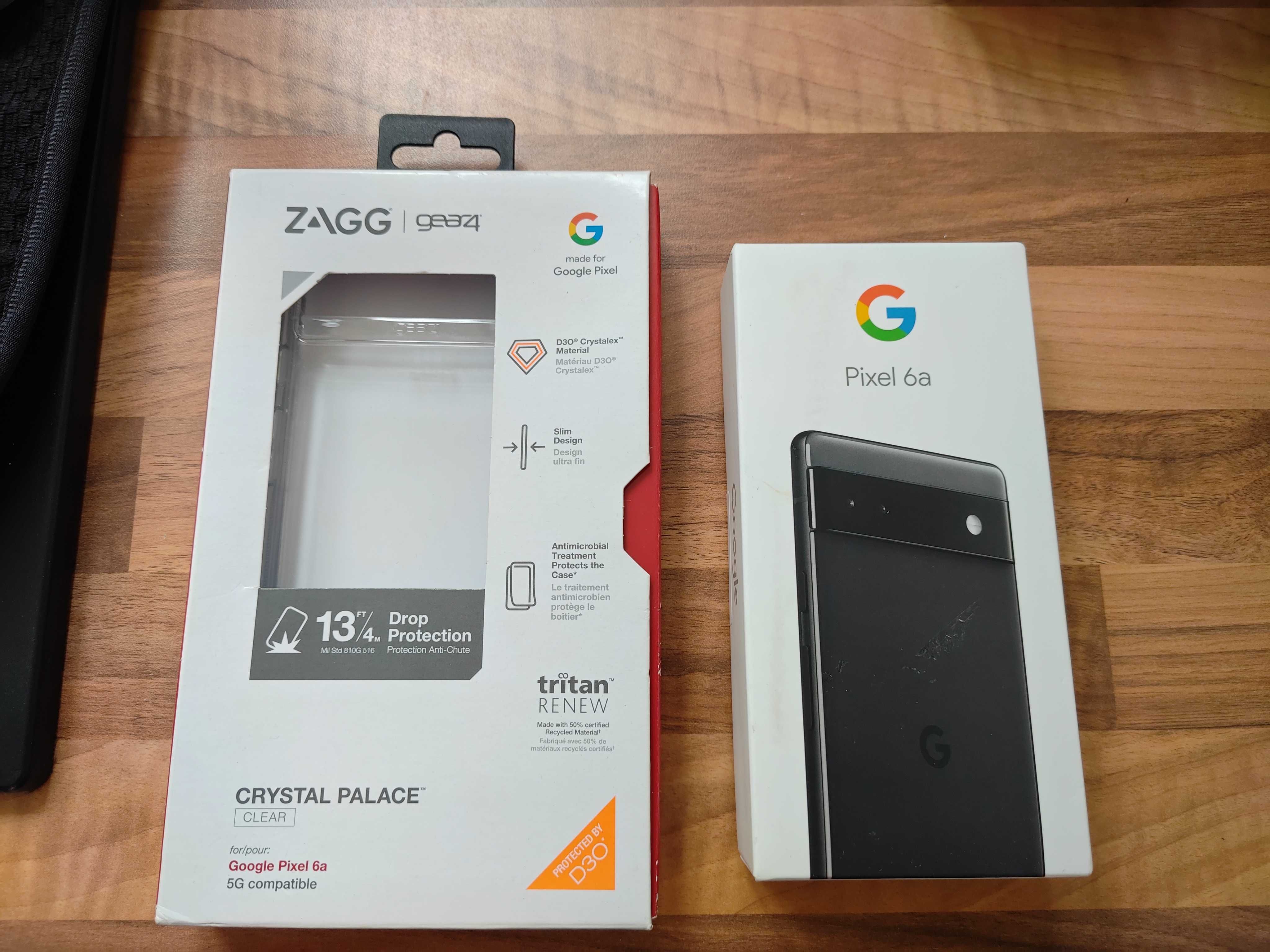 Google Pixel 6A с кутия
