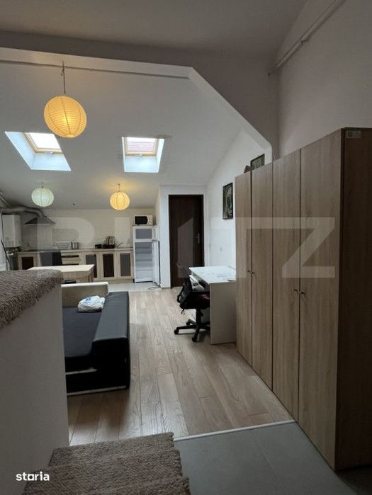 Apartament tip studio, 44 mp, parcare, zona Valea Garbaului