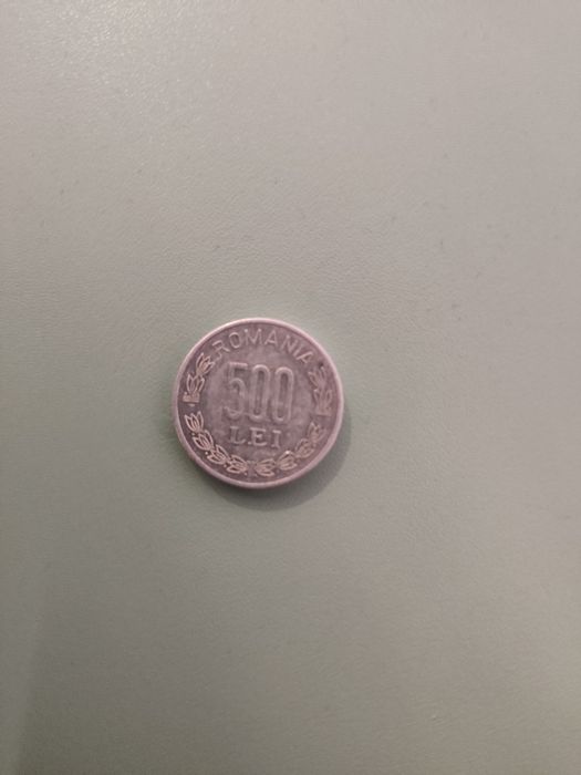 Monedă 500 lei 1999