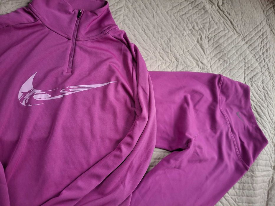 САМО ДНЕС 59лв Нов спортен екип Nike клин блуза dry fit Розов екип HM