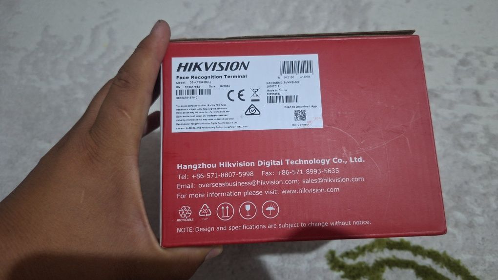 FaceID Hikvision